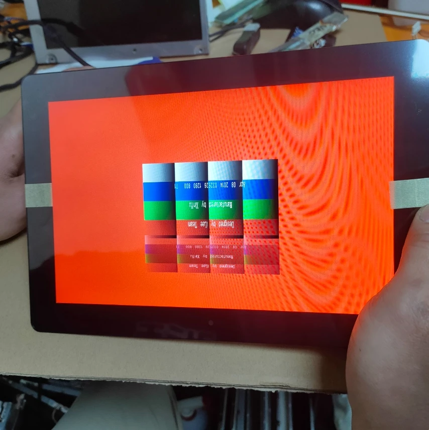 New Original G101EVT03.0 TRIMBLE GFX 750 XCN-1050 Monitor LCD Display Panel With Capacitive Touch Screen