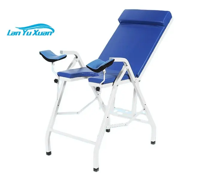 Hospital Clinic Stainless Steel Folding Patient Examination Couch Medical Exam Table Adjustable Examination Bed