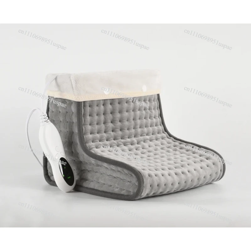220V 110V 3 Controller Options Custom Color Soft Flannel Removable Washable Electric Foot Warmer Heating Bag Auto Close