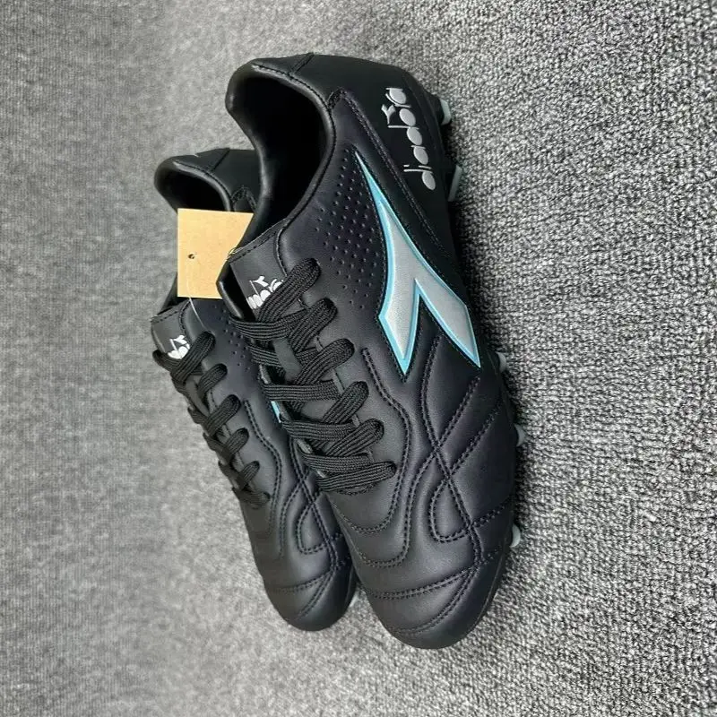 

Новинка 2025, осенние футбольные бутсы, мужские черные, белые футбольные бутсы с длинными шипами, мужская спортивная обувь, футбольные бутсы