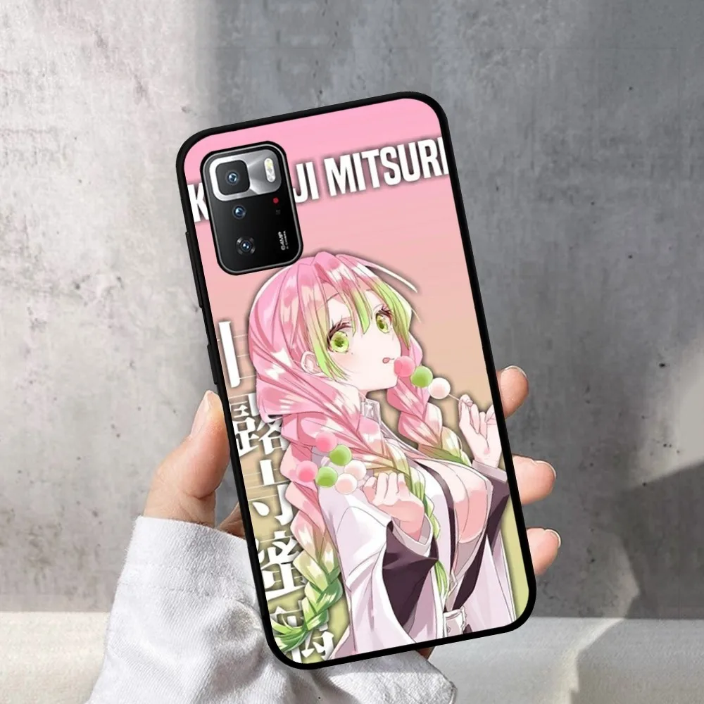 Mitsuri anime Phone Case For Redmi Note 4 X 5 A 6 7 8 T 9 9S 10 11 11S 11Epro Poco M3 pro