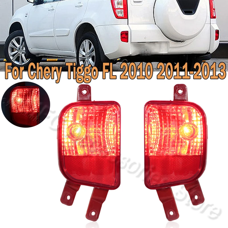 

Brake Light Rear Bumper Fog Light Car Lamp Reflector Light Stop Lamp Car Accessory For Chery Tiggo FL 2010 2011 2012 2013