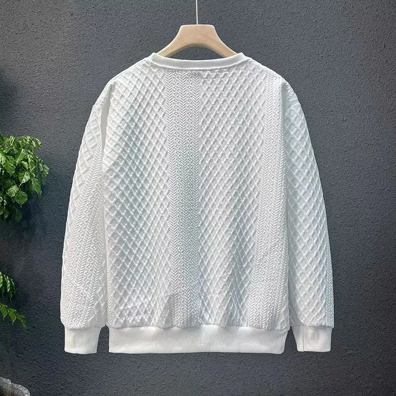 

Новое поступление, широкий мужской вязаный свитер Long Sve P58, осенний сезон 2023, повседневный модный свитер из полиэстера и волокна