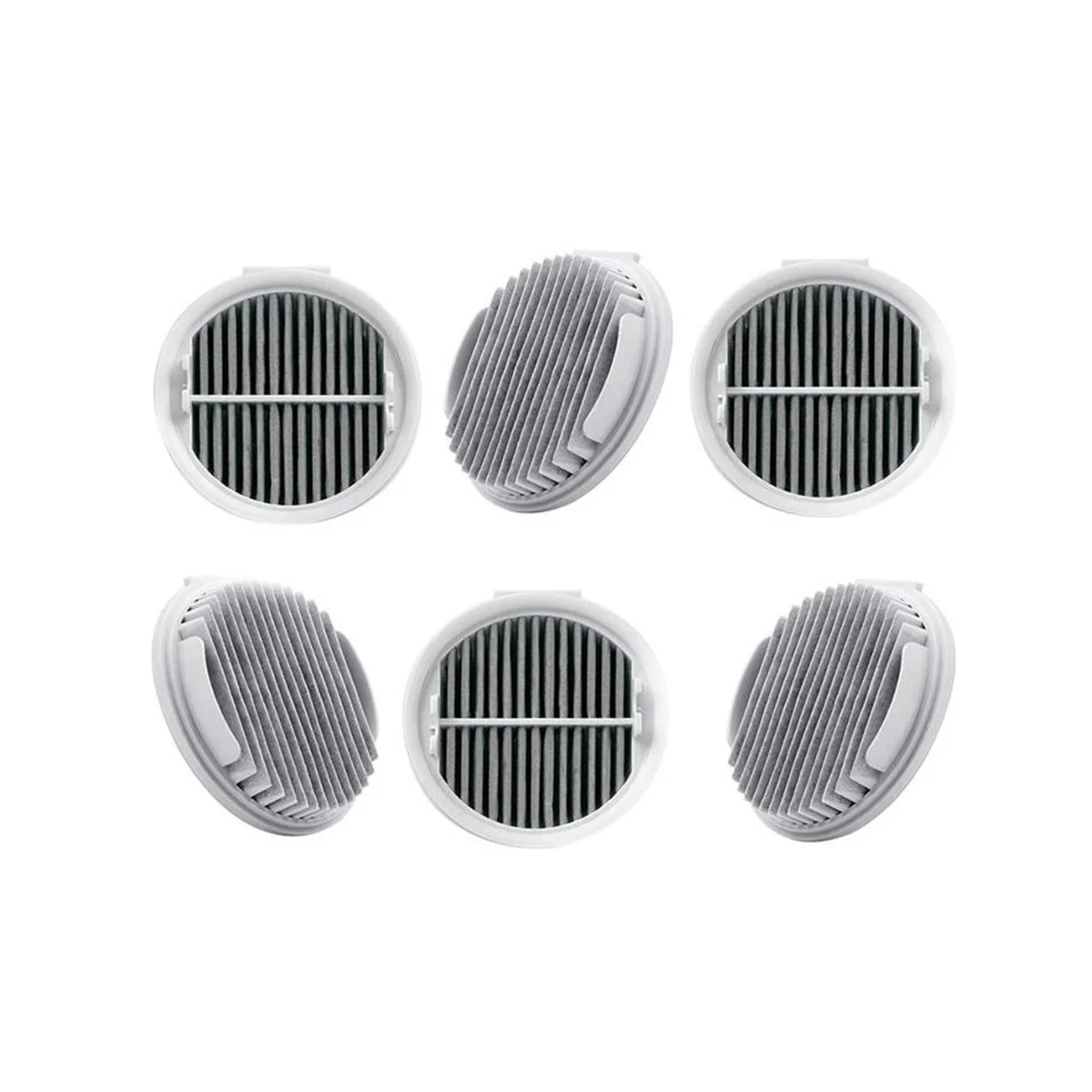 6Pcs Hepa Filter for Wireless F8 Smart Handheld Vacuum Cleaner Xcqlx01Rm Efficient Hepa Filters Parts