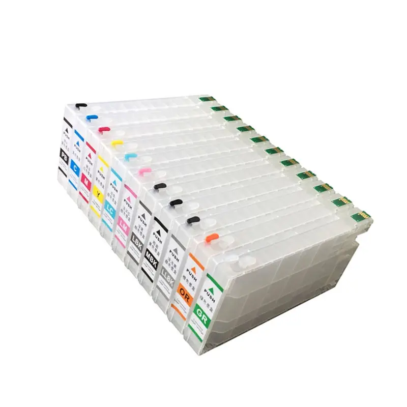 T9131-T9139 T913A T913B T913D 11Colors 12Colors Refillable Ink Cartridge Resetter for Epson P5000 5000 SureColor SC-P5000