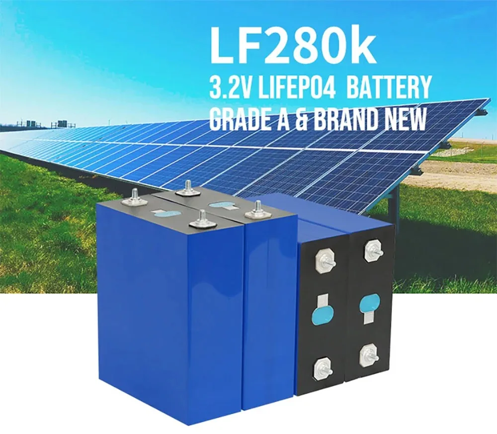 3.2 فولت 280 أمبير EVE LiFePO4 بطارية قابلة للشحن DIY12V 24 فولت، مركبة كهربية، نظام إمداد الطاقة الشمسية، مصدر طاقة احتياطي، إلخ.