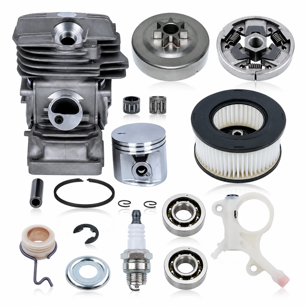 47mm Big Bore Cylinder Piston Kit For Stihl MS291 MS291C MS271 MS271C Chainsaw Tune Up Repair Parts Replaces 1141 020 1206