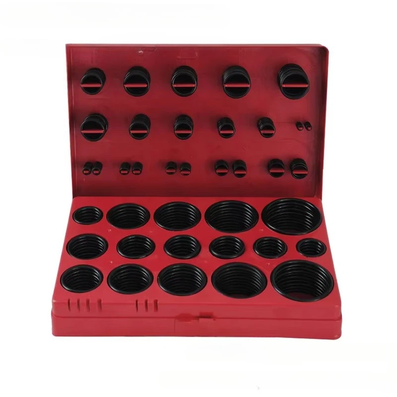Seal Gasket Kit, Rubber O Ring Washer, Waterproof Oil Resistant High Temperature Sealing Ring for Plumbing Pneumatic Repair