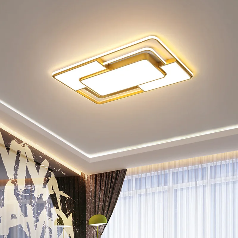 

Modern LED Ceiling Lights Fixtures Black Chandelier Lamps Home Lamp for Living Room Bedroom Dining Room 110v 220v