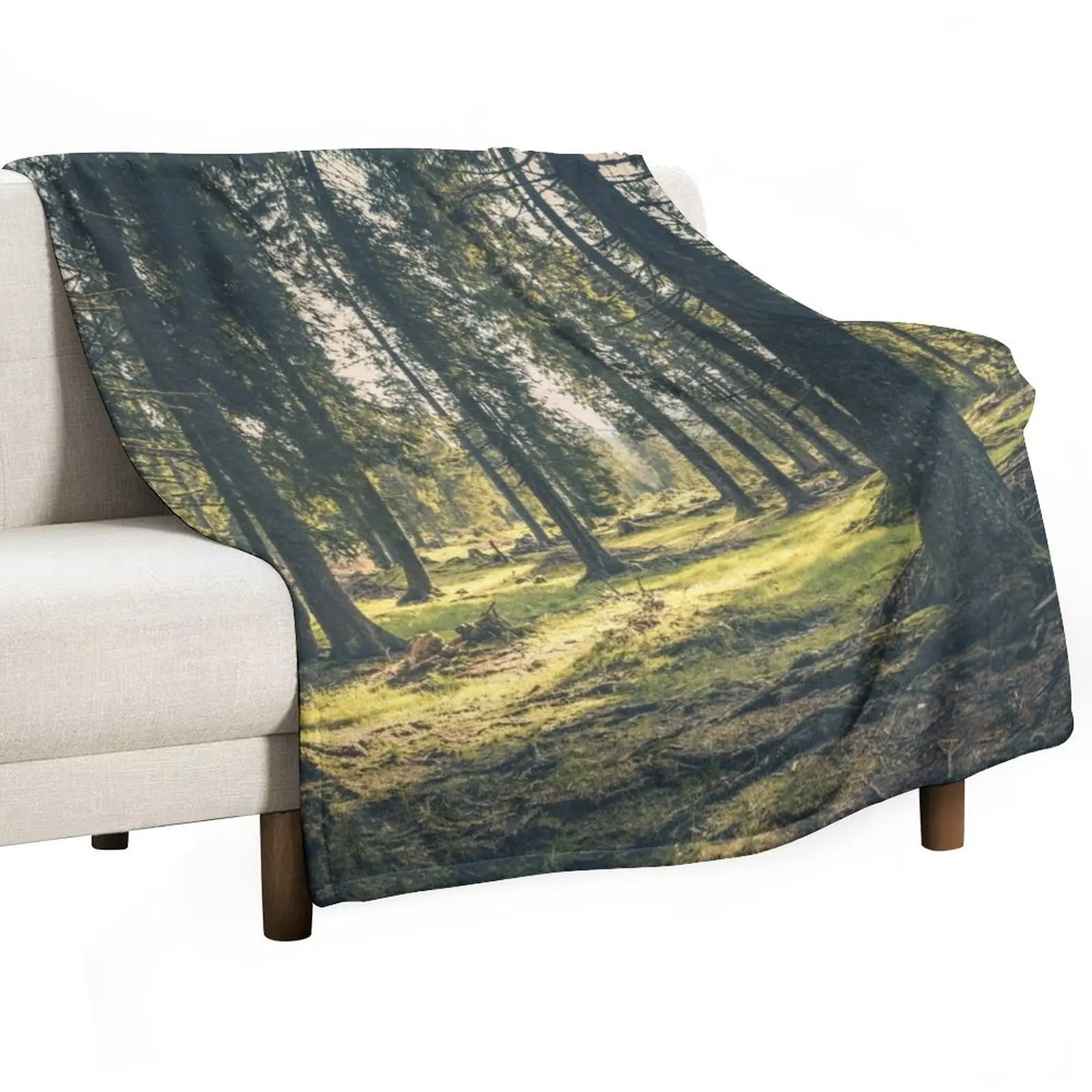 

Into the Forest Throw Blanket Extra Large Throw blankets and throws Multi-Purpose Blankets