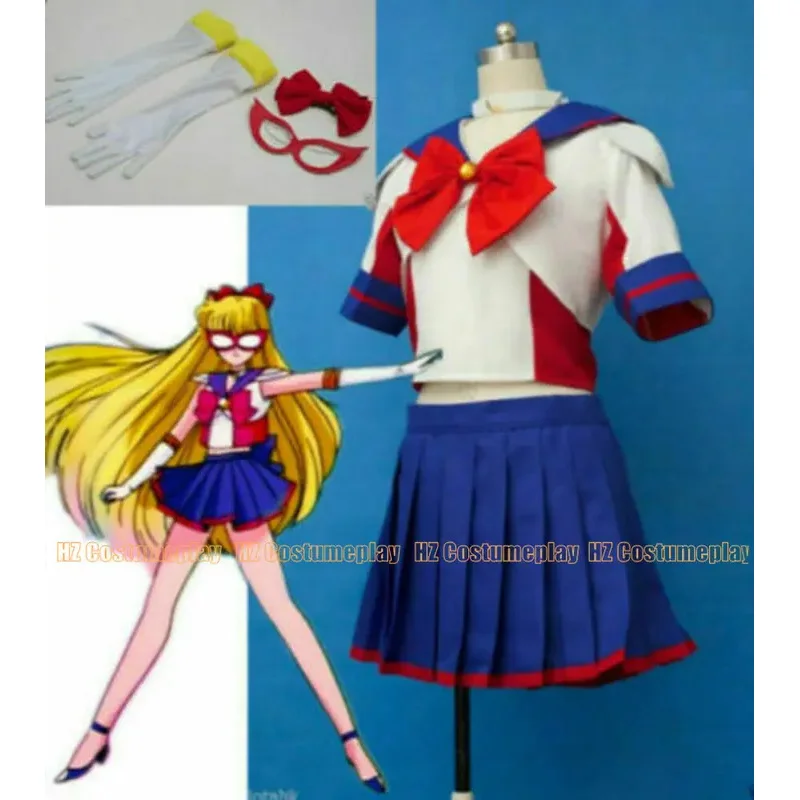 

Аниме Сейлор V Униформа Косплей Костюм на заказ Любой размер