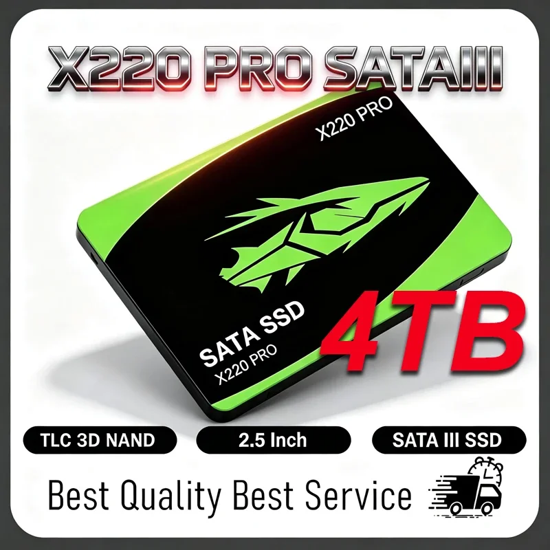 X220 PRO High-Speed M.2 SATA3 SSD 500GB 1TB 2TB 4TB Internal Drive for Laptop Desktop PC - Storage Upgrade - New Original