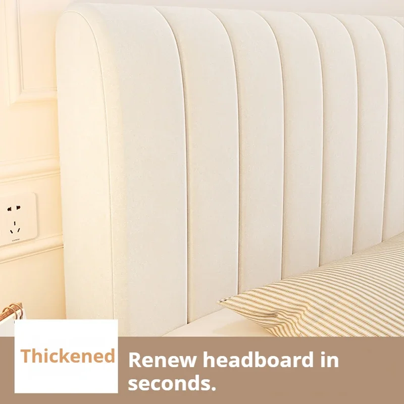 Thicken Stretch Headboard Covers Headboard Slipcover for Queen King Size Bed , Dustproof Protector Cover for Bedroom Decor