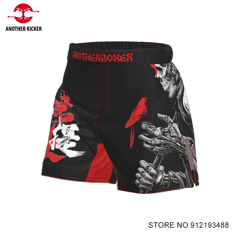 MMA Shorts Premium Martial Arts Shorts for Boxing MMA Training Split Leg Design Grappling Sparring Kickboxing Fight Shorts Men