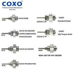 COXO Dental High Speed Handpiece Turbine Rotor Cartridge Fit KAVO W/H K08 K12 K15 W04 CX210-C-SP CX210-C-TP