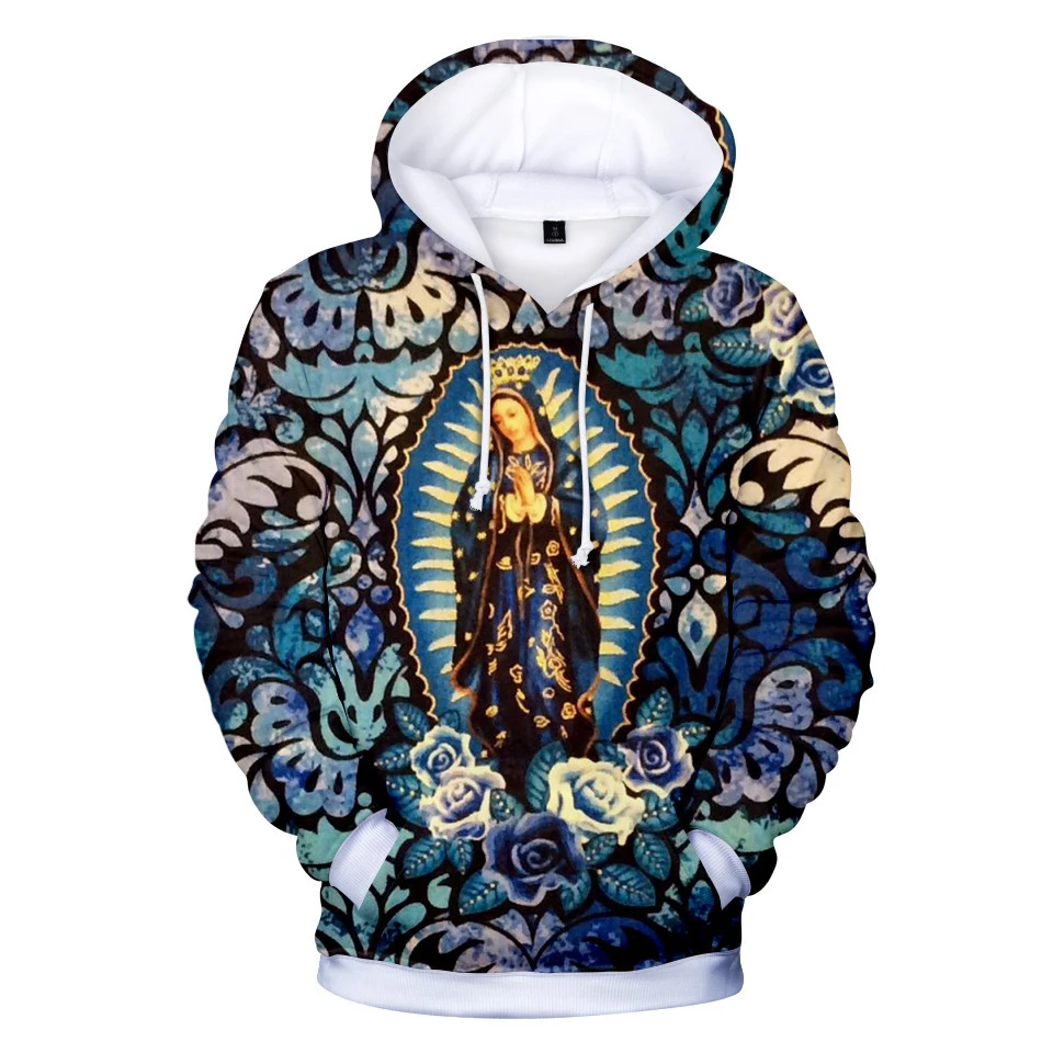 

Trend Our Lady Of Guadalupe 3D Winter Holiday Men/Women Hooded Streetwear Casual The Hoodies Kids Long Sleeve Oversized