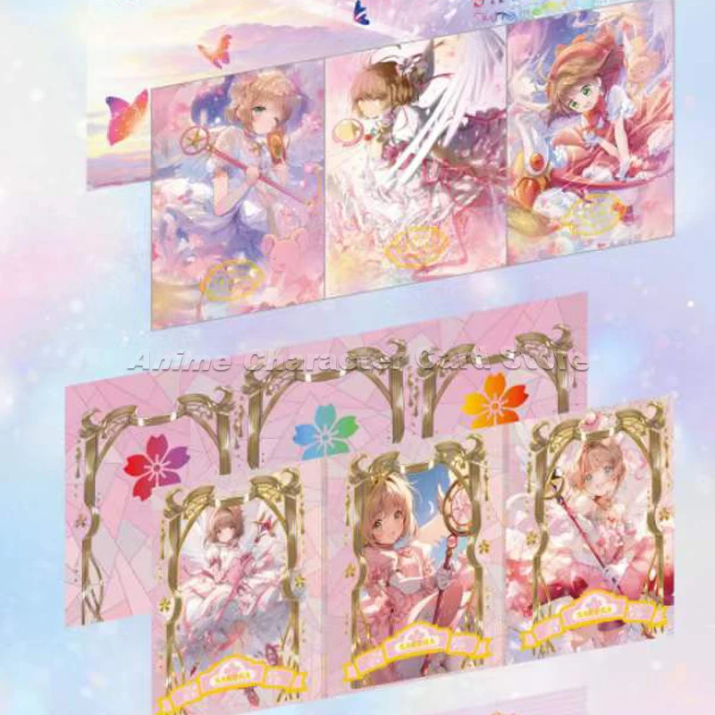 Cardcaptor Sakura Card Anime Cute Girl Booster Box Karty do gry Gra planszowa Prezent urodzinowy dla chłopca i dziewczynki Zabawki Captor