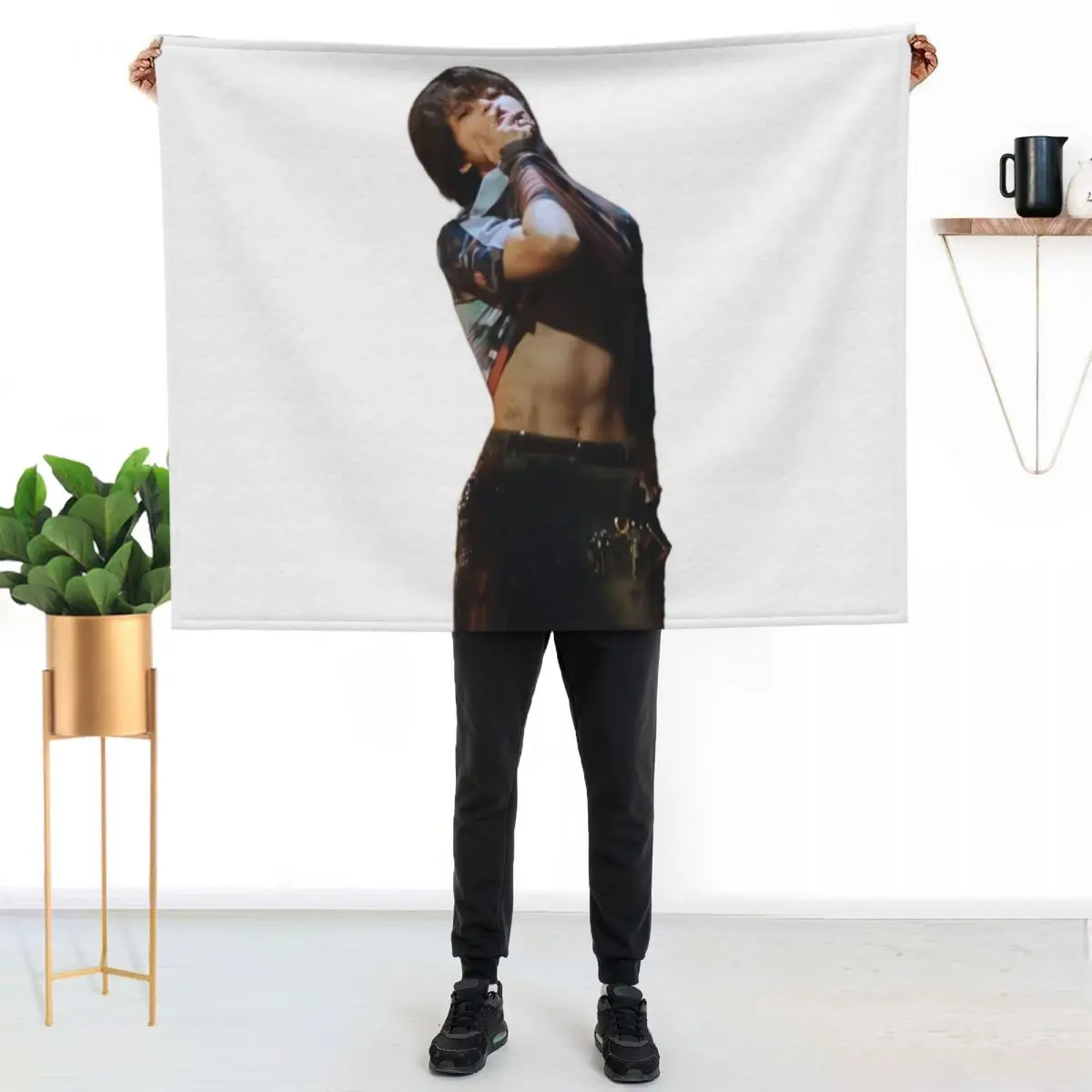 TAEMIN Shinee Guilty Throw Blanket Hair Luxury St heavy to sleep Soft Beds For Decorative Sofa Single Blankets