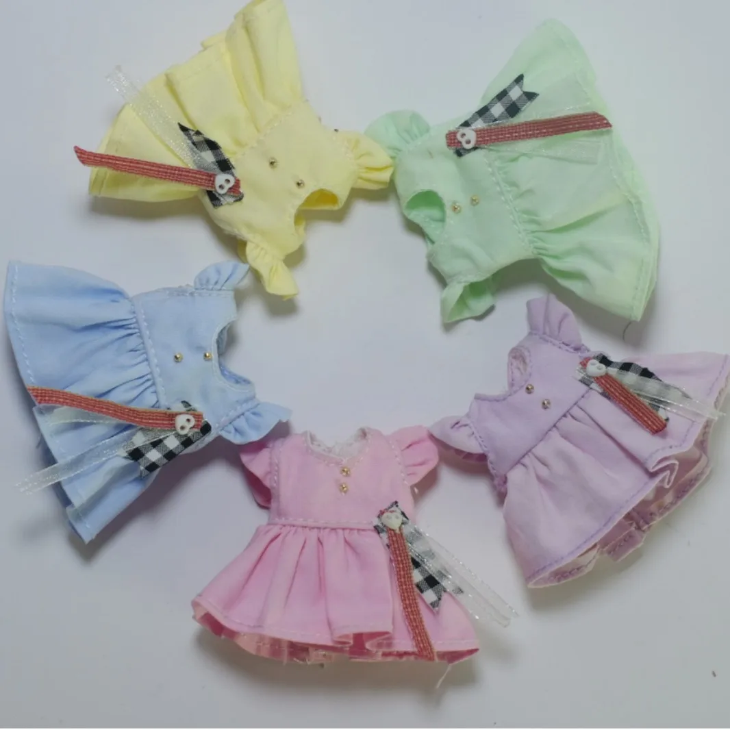 HOUZIWA OB11 人形服かわいいドレス 1/12 BJD モリー GSC UFDOLLS 用