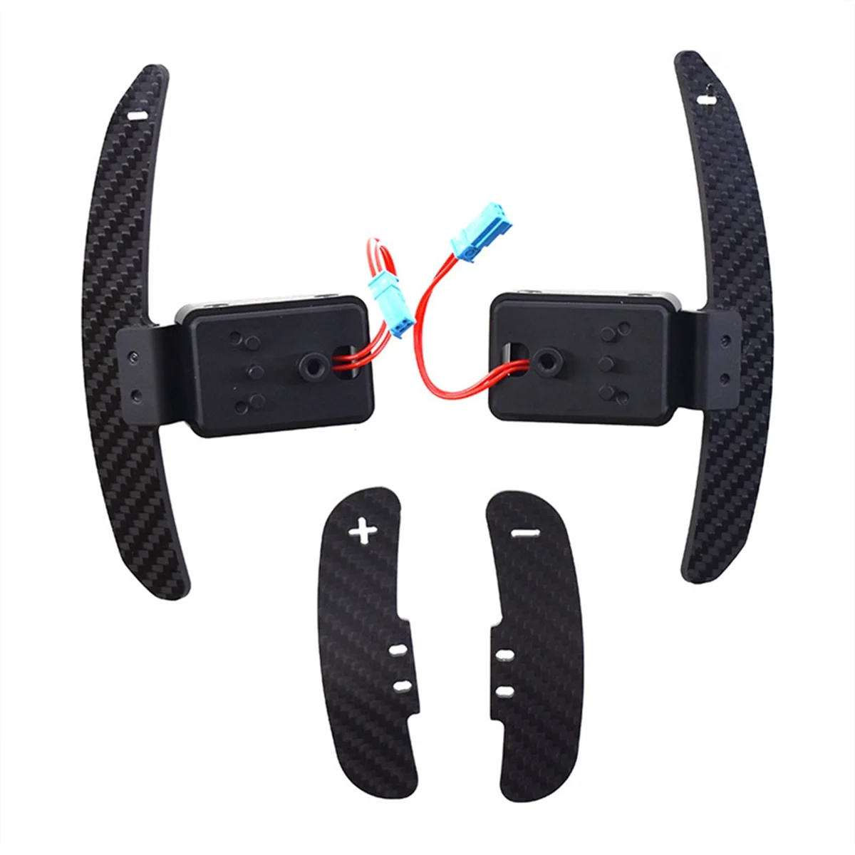 Car Steering Wheel Shift Paddle Magnetic Carbon Fiber Paddle Shifter Extensions for BMW 1 2 3 4 5 6 7 8 Series F Style