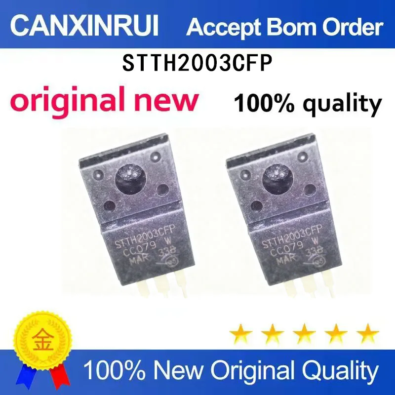 (5-100 Pieces) STTH2003CFP fast recovery diode 20A300V brand new original