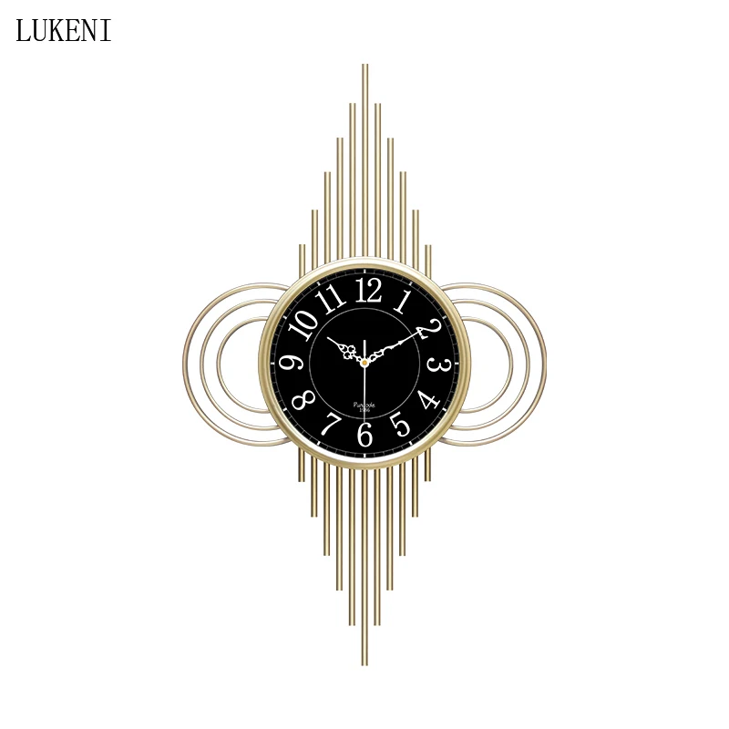 Nordic Clocks and Watches Living Room Modern Creative Personality Simple Clock Mute Home Fashion Light Luxury Wall Watch