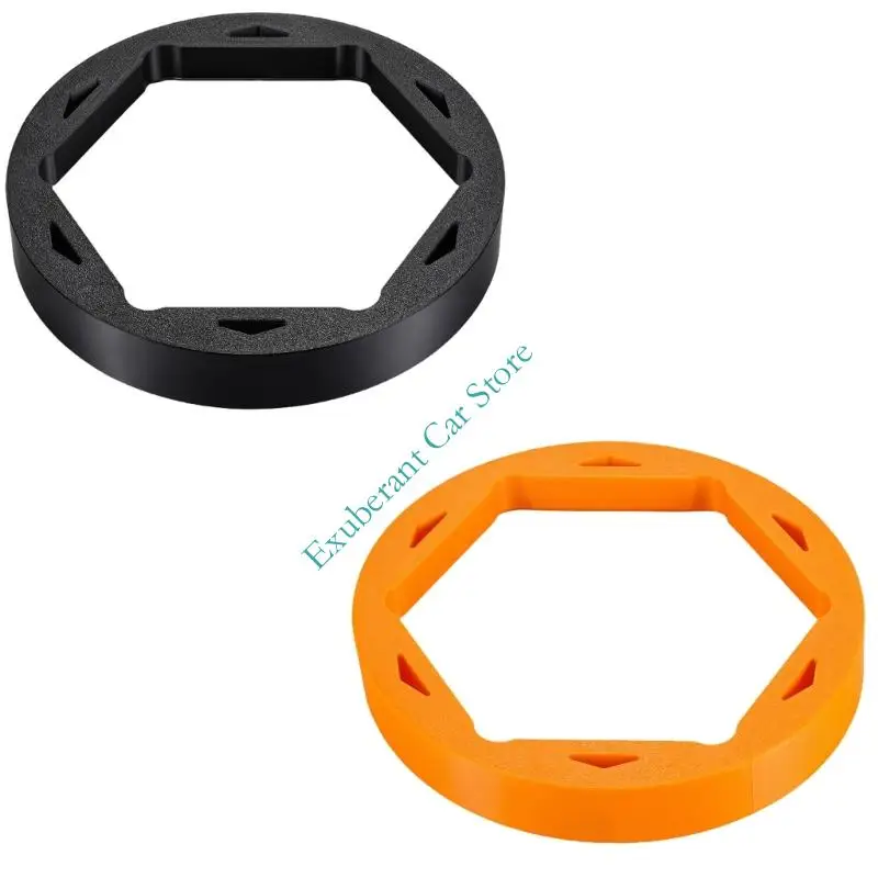 Motorcycle Chain Protector Plastic Cap Chain Anti Collision Cushion Off Road Motorbike Accessories Easy Installation