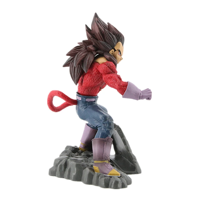 Figurines Dragon Ball Z pour enfants, Super Saisuperb, 4 modèles Vegeta Butter Toy, Vegeta ssj4, Anime Action Figure Collection, Cadeau d'anniversaire pour enfants