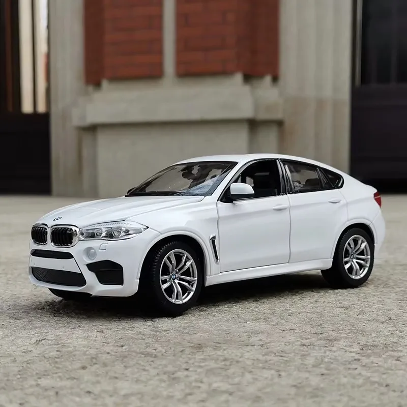 1:24 BMW X6M X6 i7 M4 G82 M Hybrid V8 Alloy Sports Car Model
