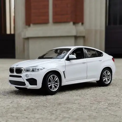 1:24 BMW X6M X6 i7 M4 G82 M Hybrid V8 Alloy Sports Car Model Diecasts Metal Vehicles Car Model Collection Childrens Toy Gift