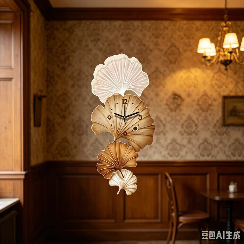 Simple Decoration Clock Wall Restaurant Creative Chinese Style Big Size Big Size Wall Watch Aesthetic Reloj Pared Home Design