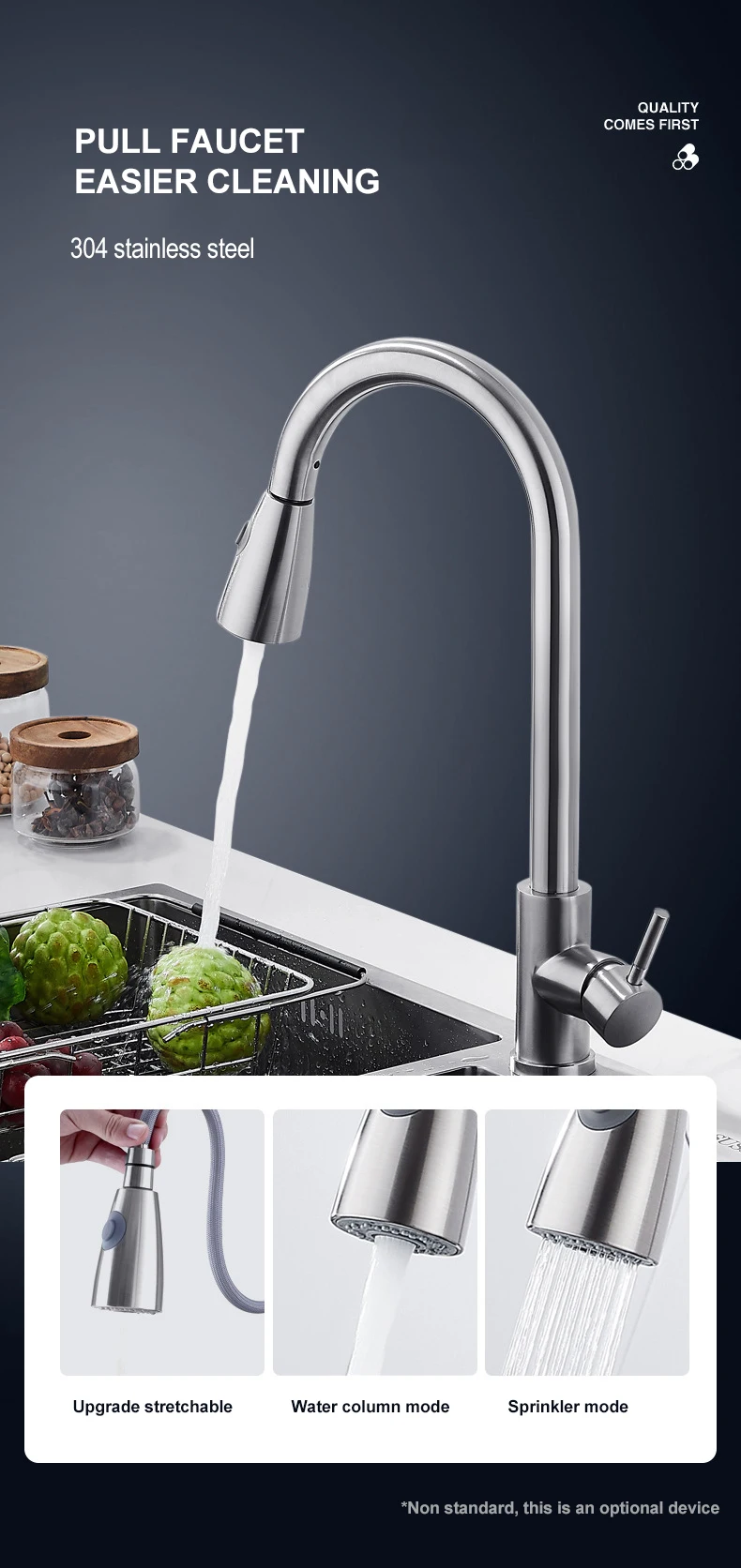 Integrated Sink Dishwasher Fully Automatic Large-capacity Multi-functional Sink Dishwasher Powerful Kitchen Cleaning Household