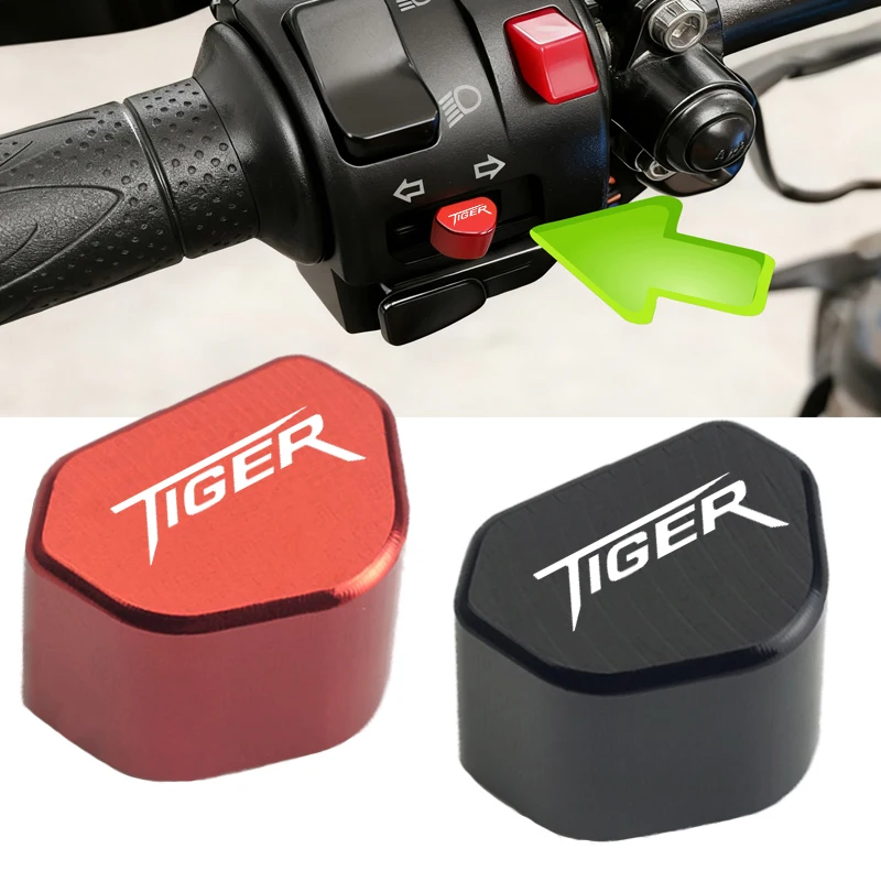 For Triumph TIGER 900 900GT 850 6601200 Sport 660 CNC Aluminum Motorcycle Button Turn Signal Switch Key Cap