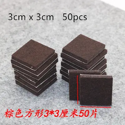 18-128 pcs Felt Chair Leg Pads 5mm Thick  Floor Scratch Protector Mat Mute Non-slip Self Adhesive DIY Furniture Accessories - Image 8
