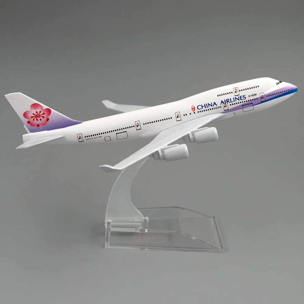 

1/400 сплав самолета Boeing 747 China Airlines 16 см самолет B747 модель игрушки детский подарок для коллекции украшения