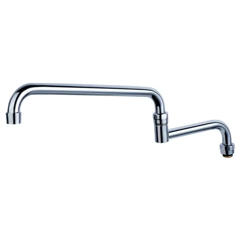 Industrial Stainless Steel Double Joint Nozzle Faucet Accessory Commercial Diversion Valve Easy Installation Durable Kitchen