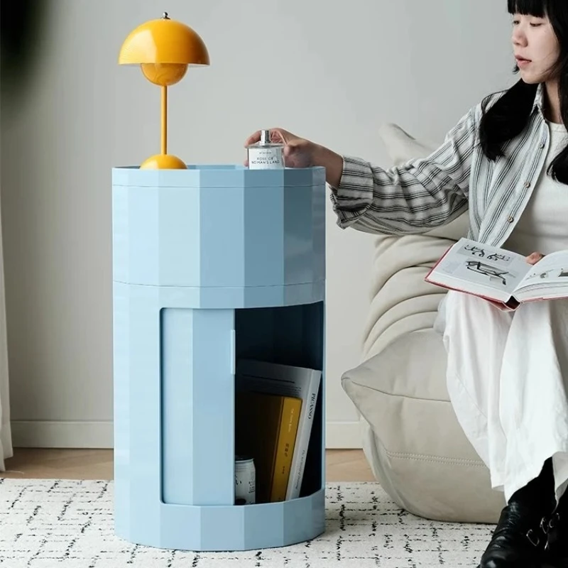 Creative Bedside Table Nightstand Multi-functional Side Cabinet Storage Cabinets Bedroom Furniture
