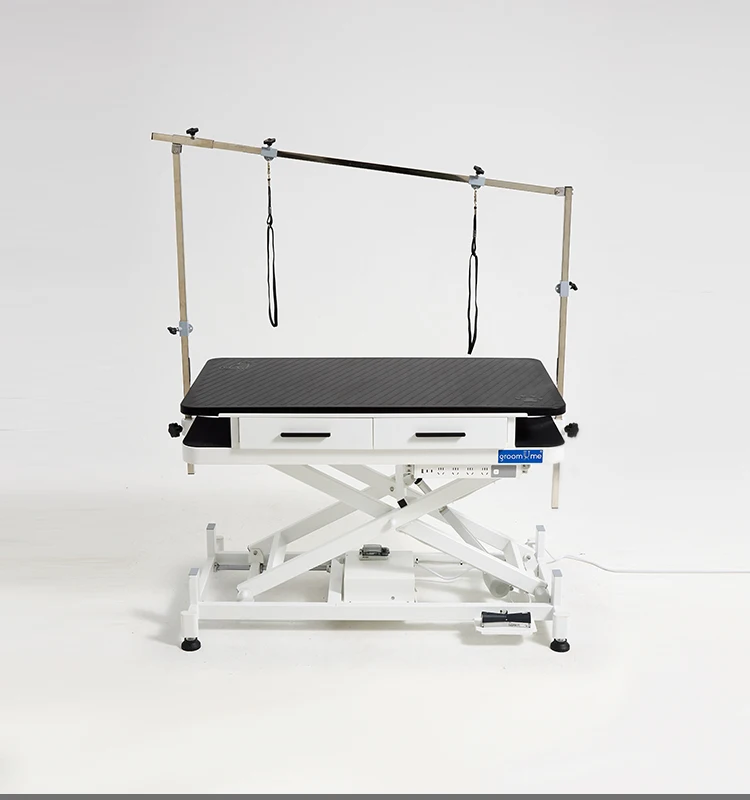 

Электрический стол для груминга животных с ящиками