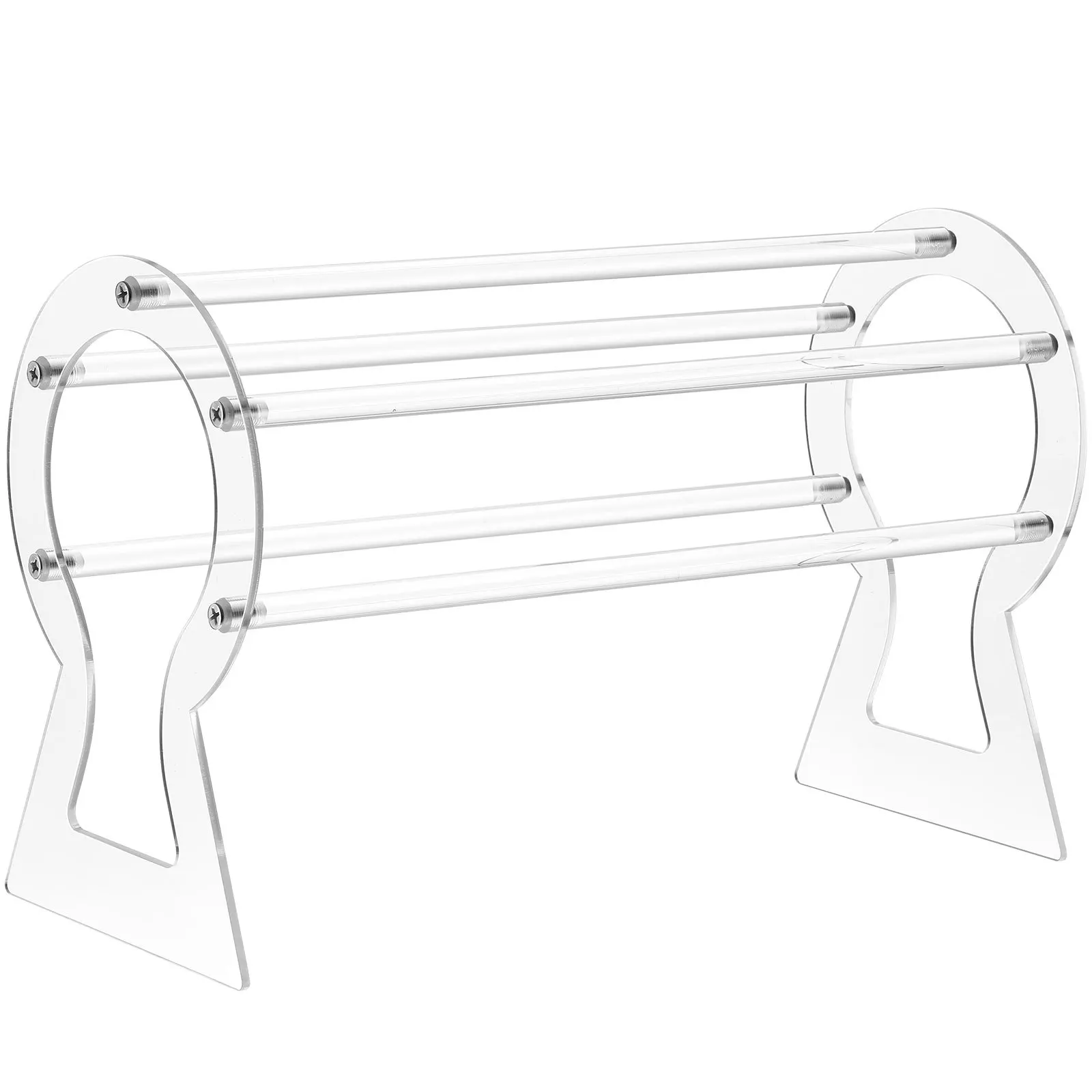 

1Pcs Transparent Headband Display Stand Acrylic Holder Simple Design for Bedroom Vanity Table Countertop Organization