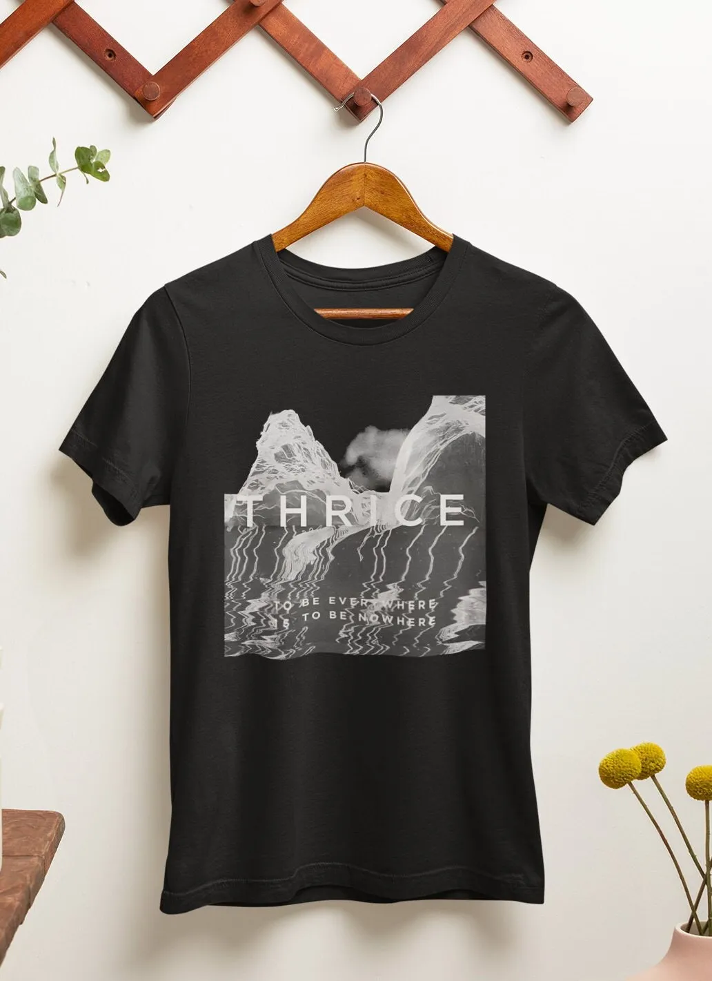 Thrice T-shirt Rock Music Shirt to Be Everywhere is to Be