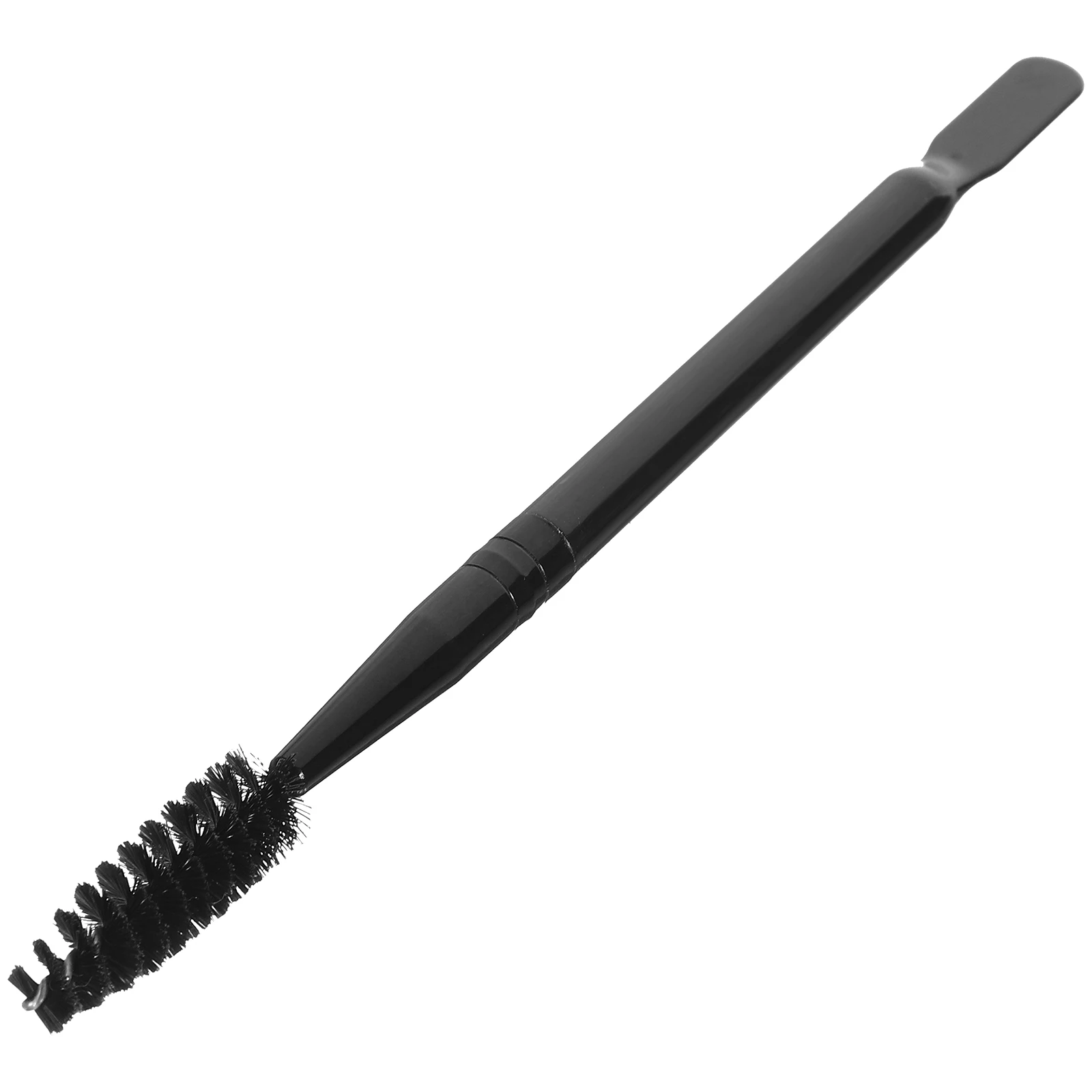 

1pc Dual Ended Eyebrow Mascara Brush Professional Makeup Tool for Women Lightweight Portable Wooden Handle Beauty Brush Set