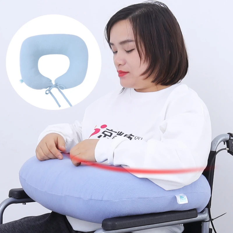 Wheelchair Special Anti Forward Leaning Pillow Arm Support Pad with Strap Anti Fall Collision Hemiplegic Elderly Arm Cushion