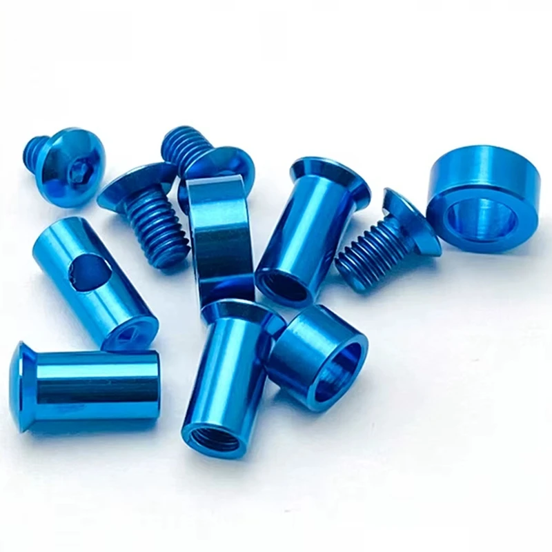 ABDJ-титановые винты для складного ножа для Chris Reeve, большой складной нож S matrimonio 21, аксессуары для самостоятельного изготовления, зажим для шпинделя, 1 комплект