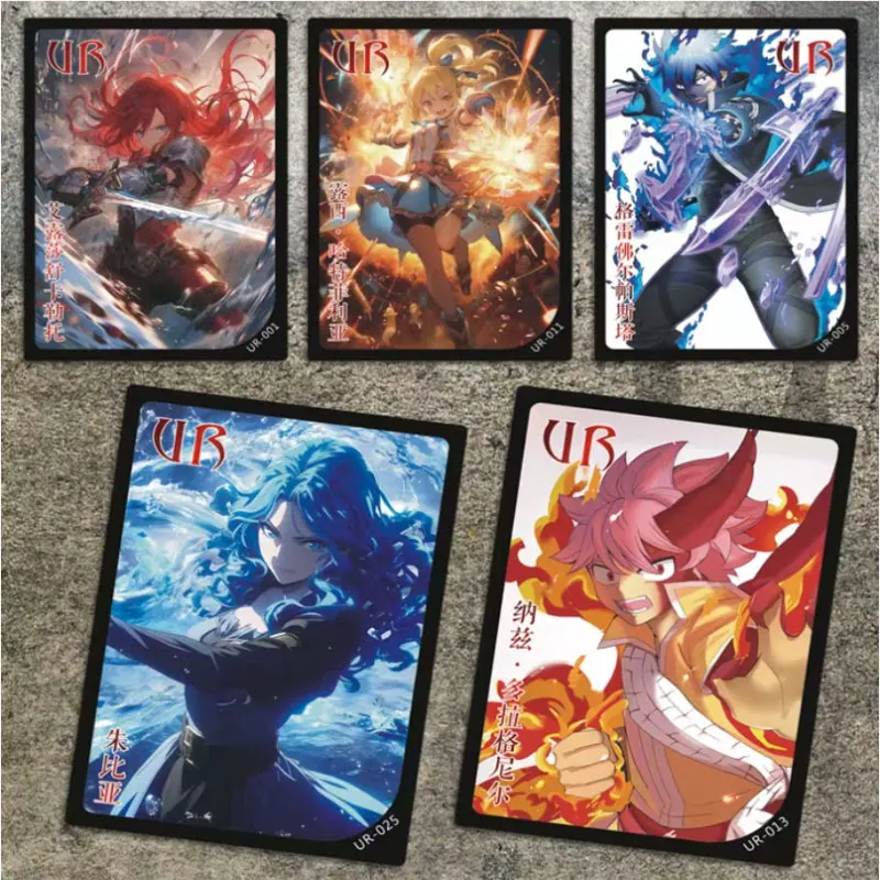 2024 Newest Case Wholesale Price Fairy Tail Collection Card Japanese Anime Trading Card CCG TCG Hobbies Gift