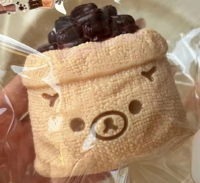 Handgefertigter Squishy mit BUTTER-Textur in Form von Banane, Karotte, Bär, Gemüse und Melone zur Stresslinderung, ASMR-Quetschspielzeug, Erwachsenen-Geschenk – Detail 3