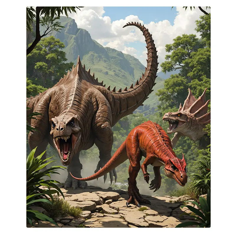 Manta de franela con estampado 3D de aventura de dinosaurio para decoración de habitación de niños, 1 ud.