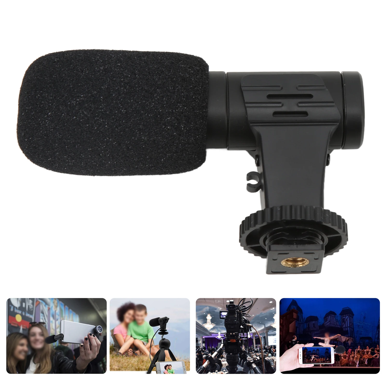 3.5mm Mini Microphone Video Record Mini Mic MIC 06 Microphone Mobile Phone Mini Microphone 3.5mm for Live Conference Video Vlog