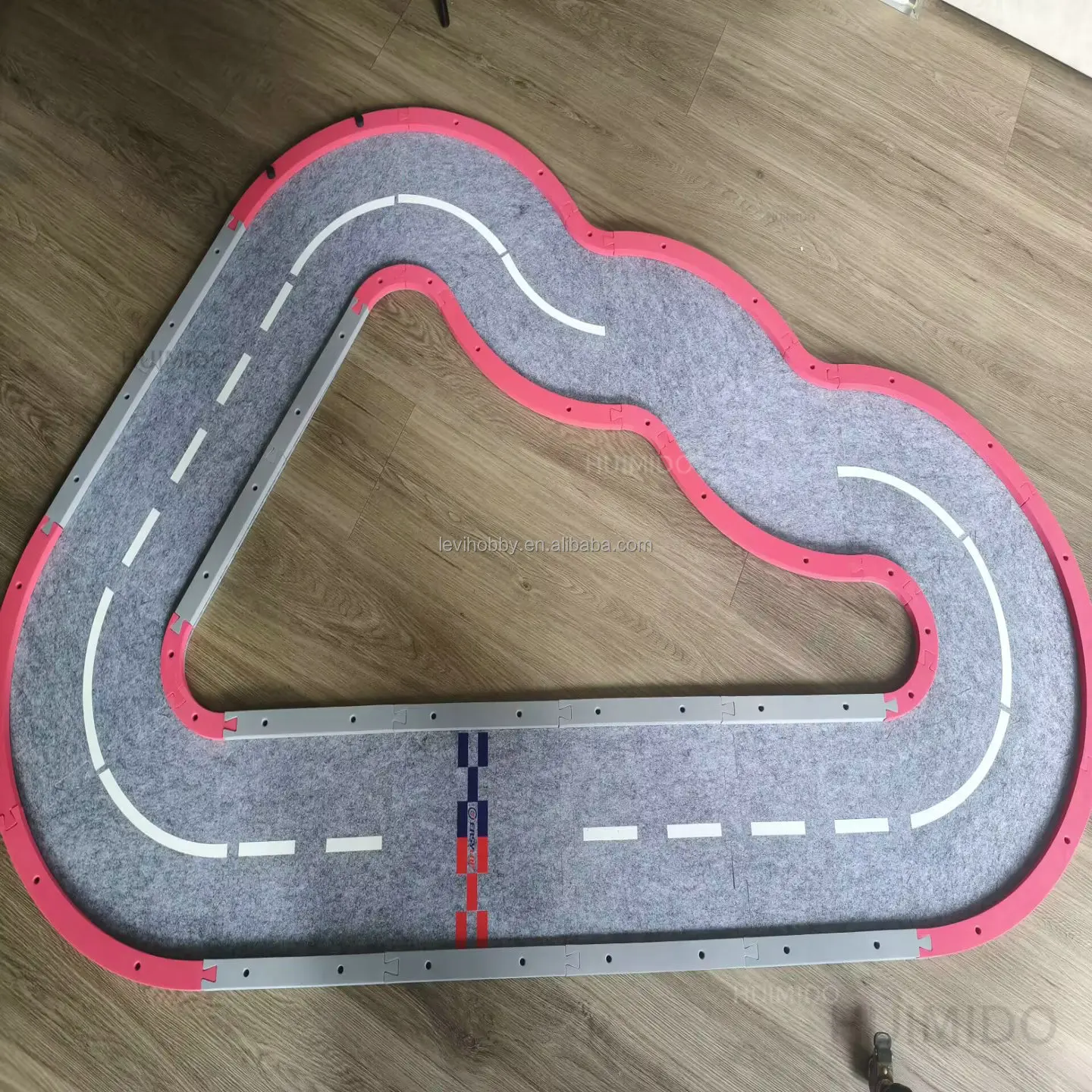 custom made EVA foam modular mini remote control racing track multi-layout combination DIY splicing indoor track suitable