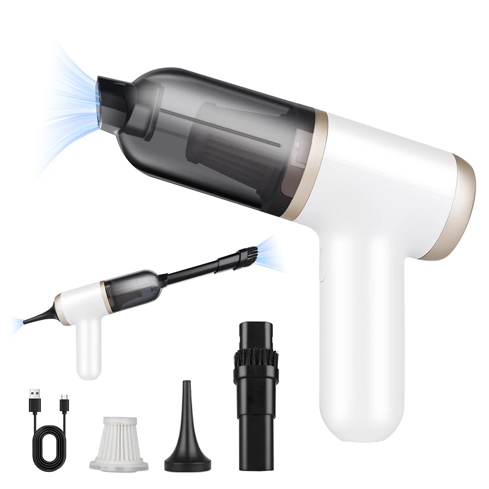 

12000Pa Brushless Motor Powerful Mini Wireless Handheld Car Vacuum Cleaner Portable High Power Car Vacuum Cleaner