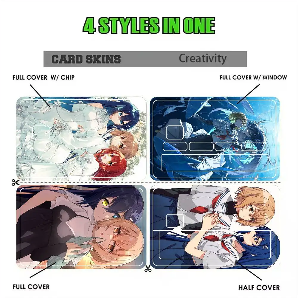 Watatabe This Monster Wants to Eat Me   Sticker Film Tape Skin for Credit Card Debit Card Waterproof Stickers
